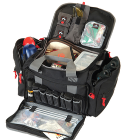 The Large Range Bag features a practical way of storing up to four pistols and bringing along various shooting essentials.